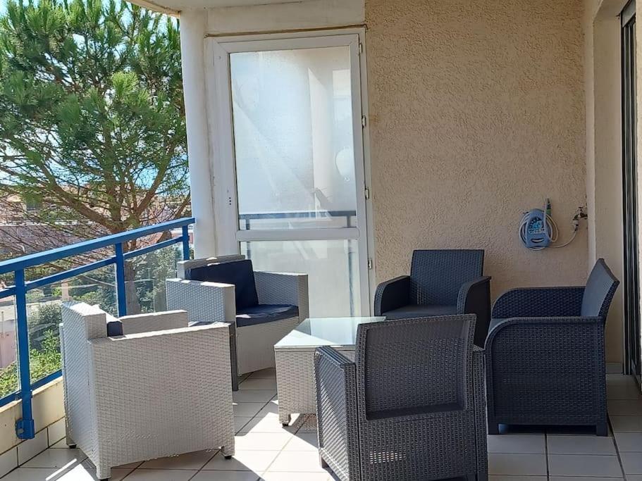 Plain-Pied, Terrasse, Piscine, Pleine Vue Mer, Plage A 6' A Pied, Parking, Wifi Fleury  Buitenkant foto