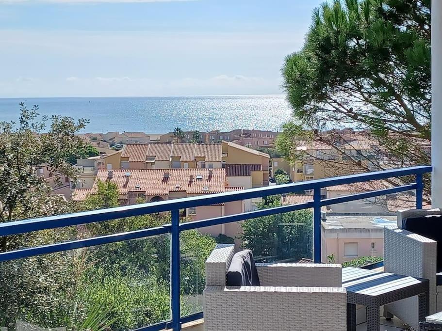 Plain-Pied, Terrasse, Piscine, Pleine Vue Mer, Plage A 6' A Pied, Parking, Wifi Fleury  Buitenkant foto