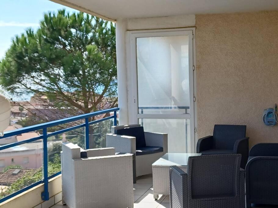 Plain-Pied, Terrasse, Piscine, Pleine Vue Mer, Plage A 6' A Pied, Parking, Wifi Fleury  Buitenkant foto