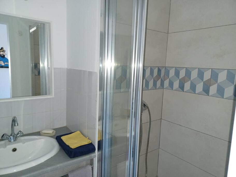 Plain-Pied, Terrasse, Piscine, Pleine Vue Mer, Plage A 6' A Pied, Parking, Wifi Fleury  Buitenkant foto