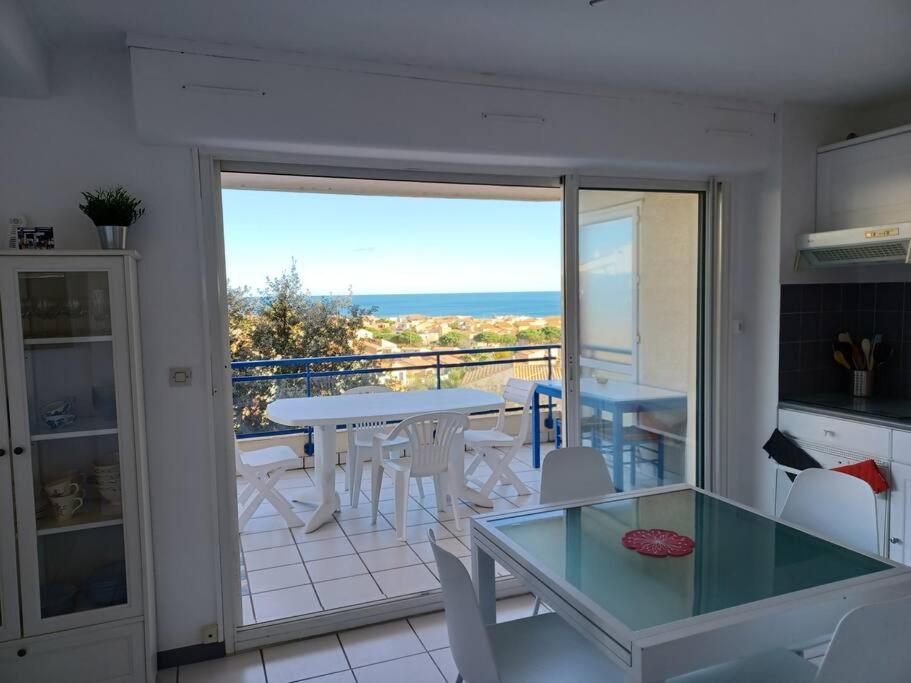 Plain-Pied, Terrasse, Piscine, Pleine Vue Mer, Plage A 6' A Pied, Parking, Wifi Fleury  Buitenkant foto