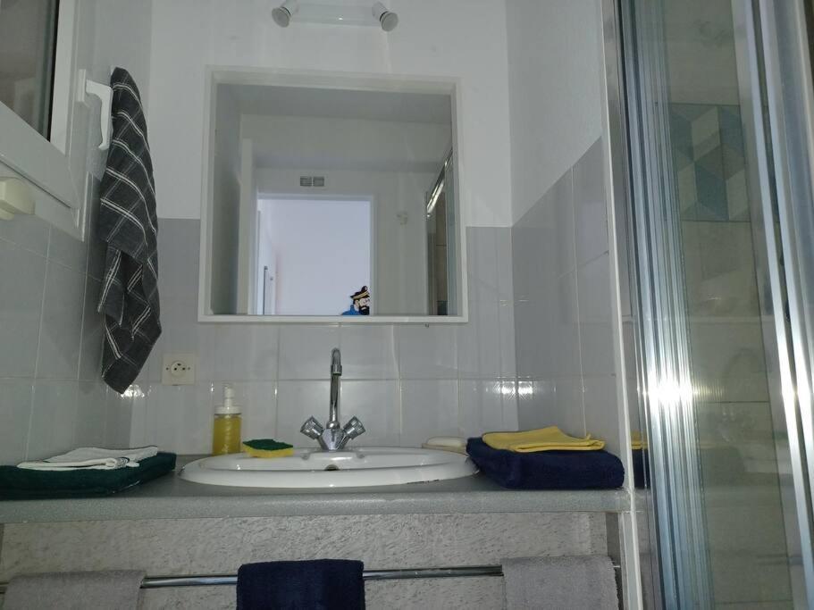 Plain-Pied, Terrasse, Piscine, Pleine Vue Mer, Plage A 6' A Pied, Parking, Wifi Fleury  Buitenkant foto