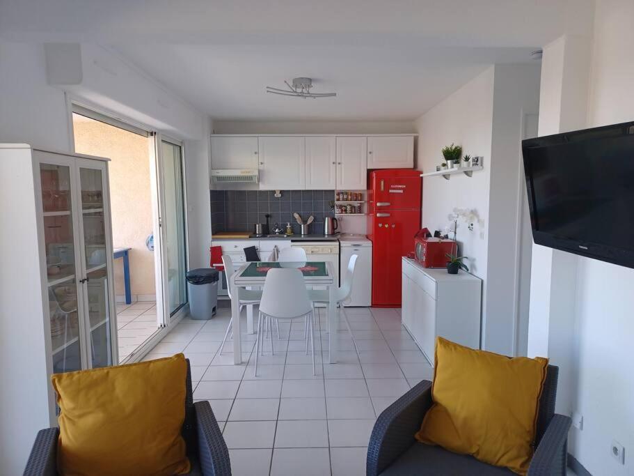 Plain-Pied, Terrasse, Piscine, Pleine Vue Mer, Plage A 6' A Pied, Parking, Wifi Fleury  Buitenkant foto