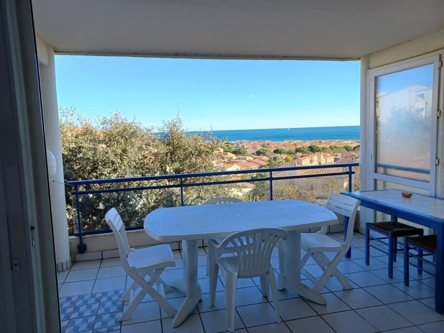 Plain-Pied, Terrasse, Piscine, Pleine Vue Mer, Plage A 6' A Pied, Parking, Wifi Fleury  Buitenkant foto