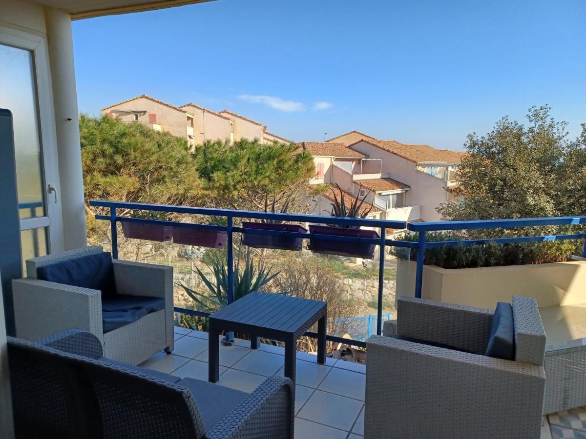 Plain-Pied, Terrasse, Piscine, Pleine Vue Mer, Plage A 6' A Pied, Parking, Wifi Fleury  Buitenkant foto